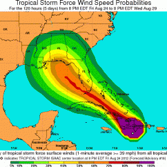 Tropical Storm Isaac