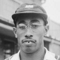 Alf Valentine became the first West Indian to take 100 Test wickets when he bowled Jim Laker in his 19th Test at Bourda 1953-54